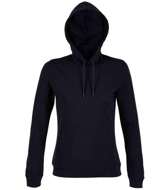 NEOBLU Ladies Nicholas French Terry Hoodie in Night Blue