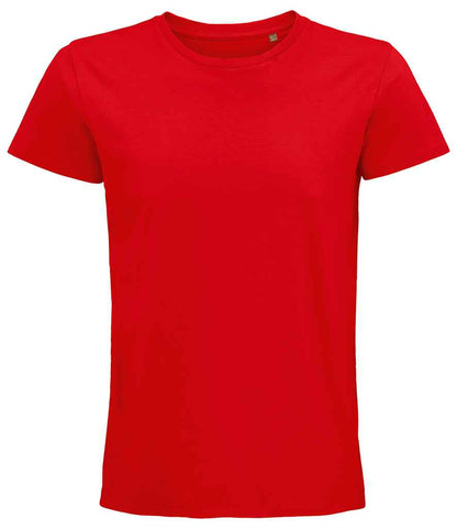 SOL'S Pioneer Organic T-Shirt in Bright Red