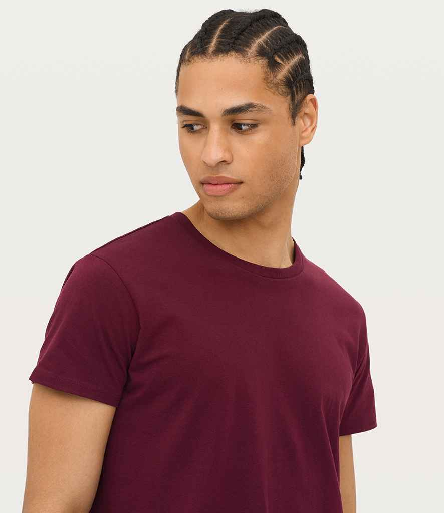 SOL'S Pioneer Organic T-Shirt - Burgundy