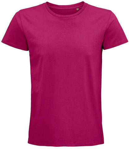 SOL'S Pioneer Organic T-Shirt in Fuchsia