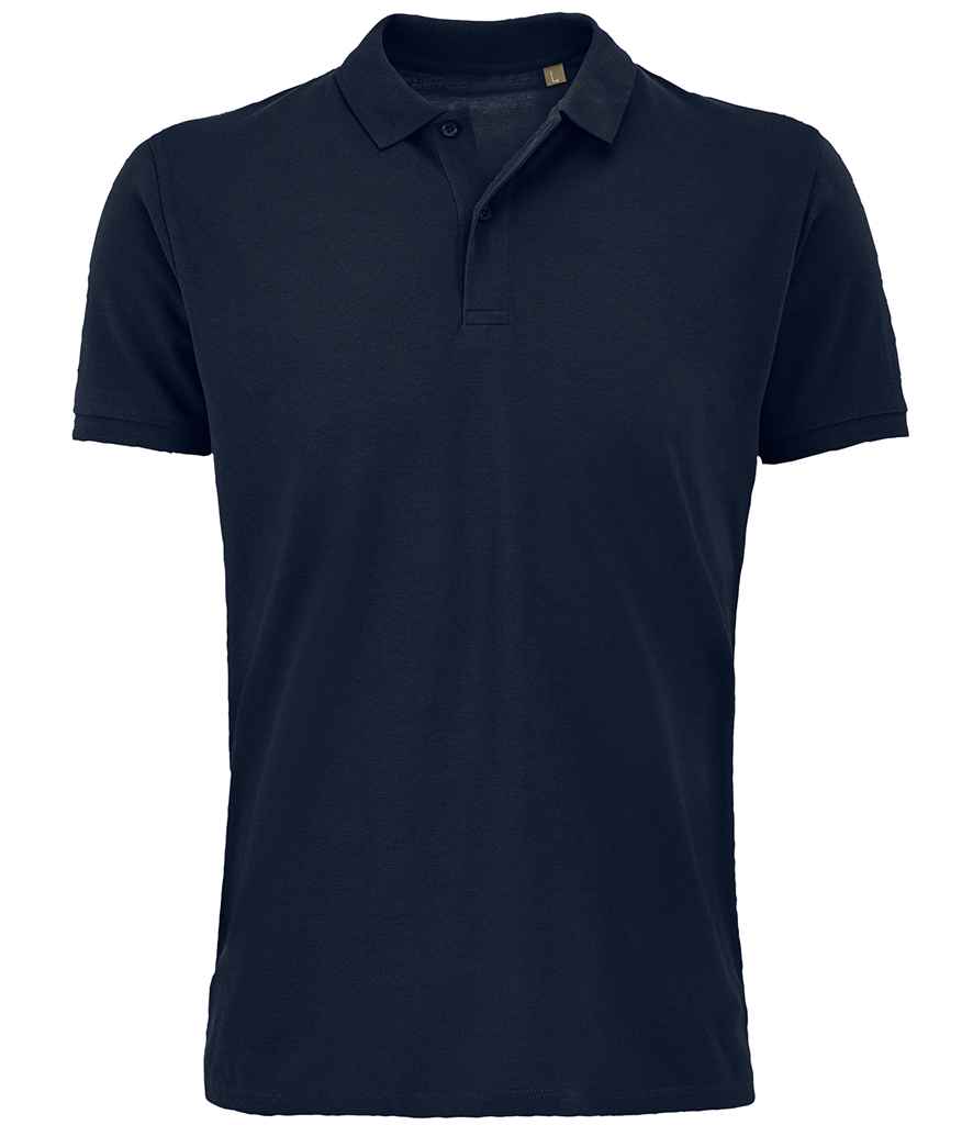 SOL'S Planet Organic Piqué Polo Shirt in French Navy