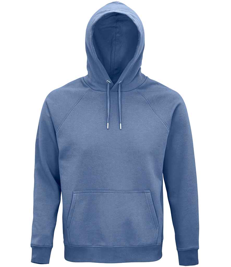 SOL'S Unisex Stellar Organic Hoodie in Blue