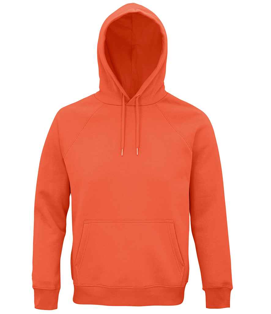 SOL'S Unisex Stellar Organic Hoodie in Burnt Orange