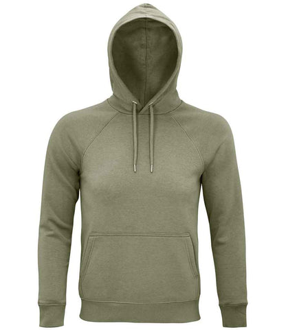 SOL'S Unisex Stellar Organic Hoodie in Khaki