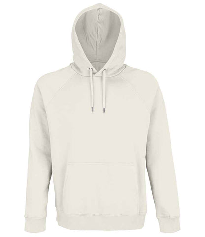 SOL'S Unisex Stellar Organic Hoodie in Off White