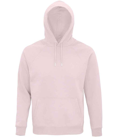 SOL'S Unisex Stellar Organic Hoodie in Pale Pink