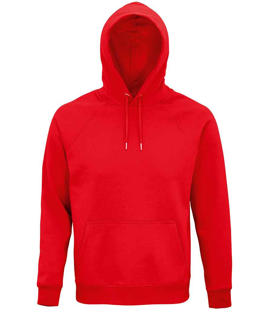 SOL'S Unisex Stellar Organic Hoodie in Red
