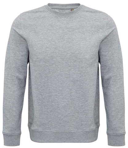 SOL'S Unisex Comet Organic Sweatshirt in Grey Marl