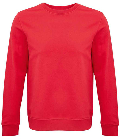 SOL'S Unisex Comet Organic Sweatshirt in Red