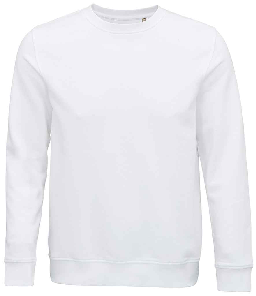 SOL'S Unisex Comet Organic Sweatshirt in White