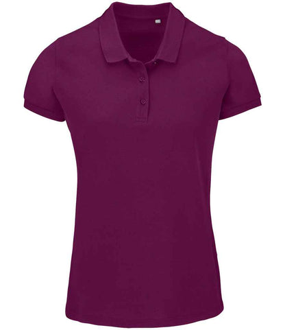 SOL'S Ladies Planet Organic Piqué Polo Shirt in Astral Purple
