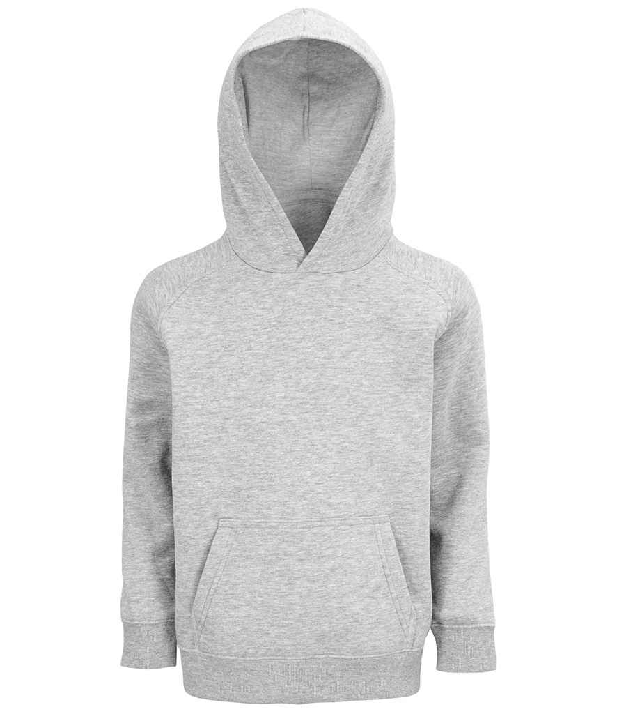 SOL'S Kids Stellar Organic Hoodie in Grey Marl