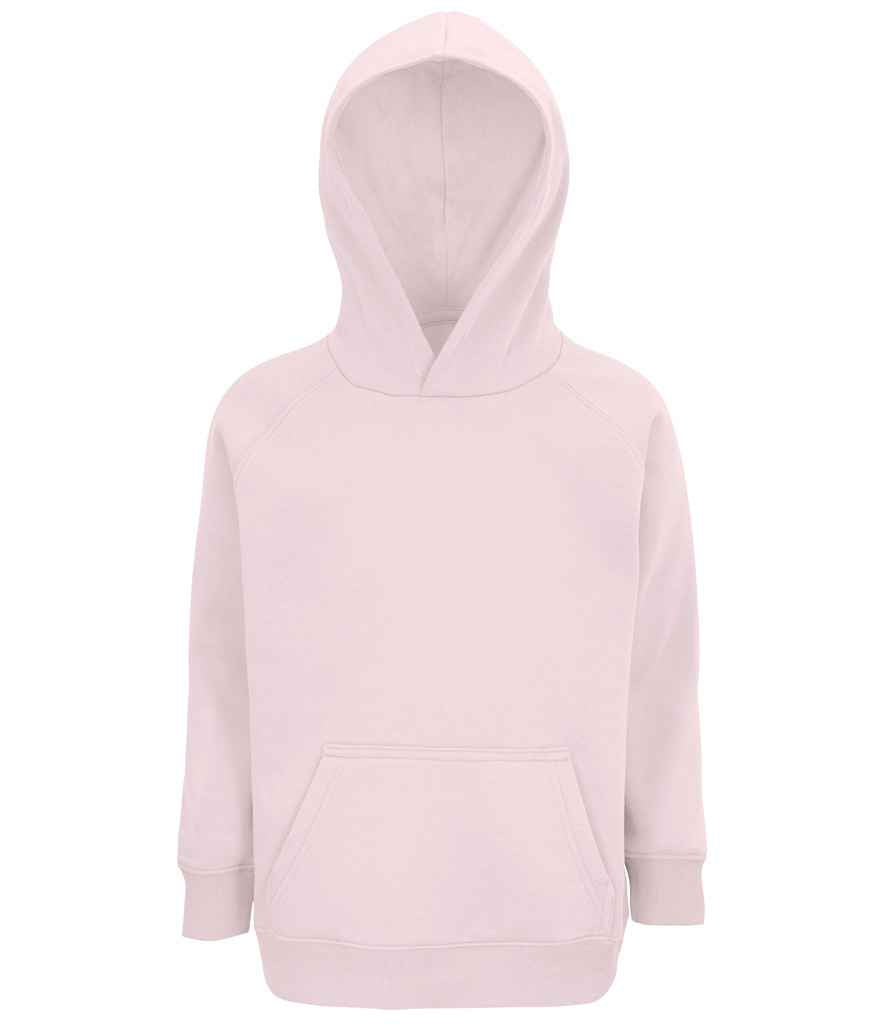 SOL'S Kids Stellar Organic Hoodie in Pale Pink