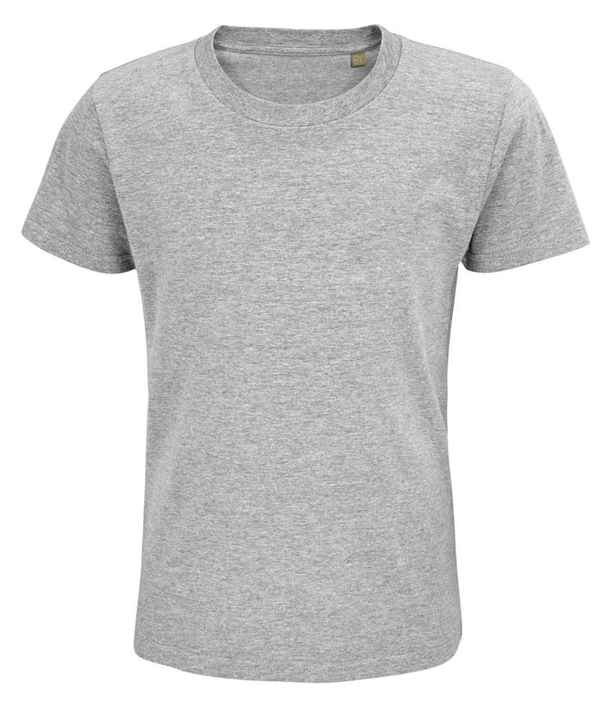 SOL'S Kids Pioneer Organic T-Shirt - Grey Marl