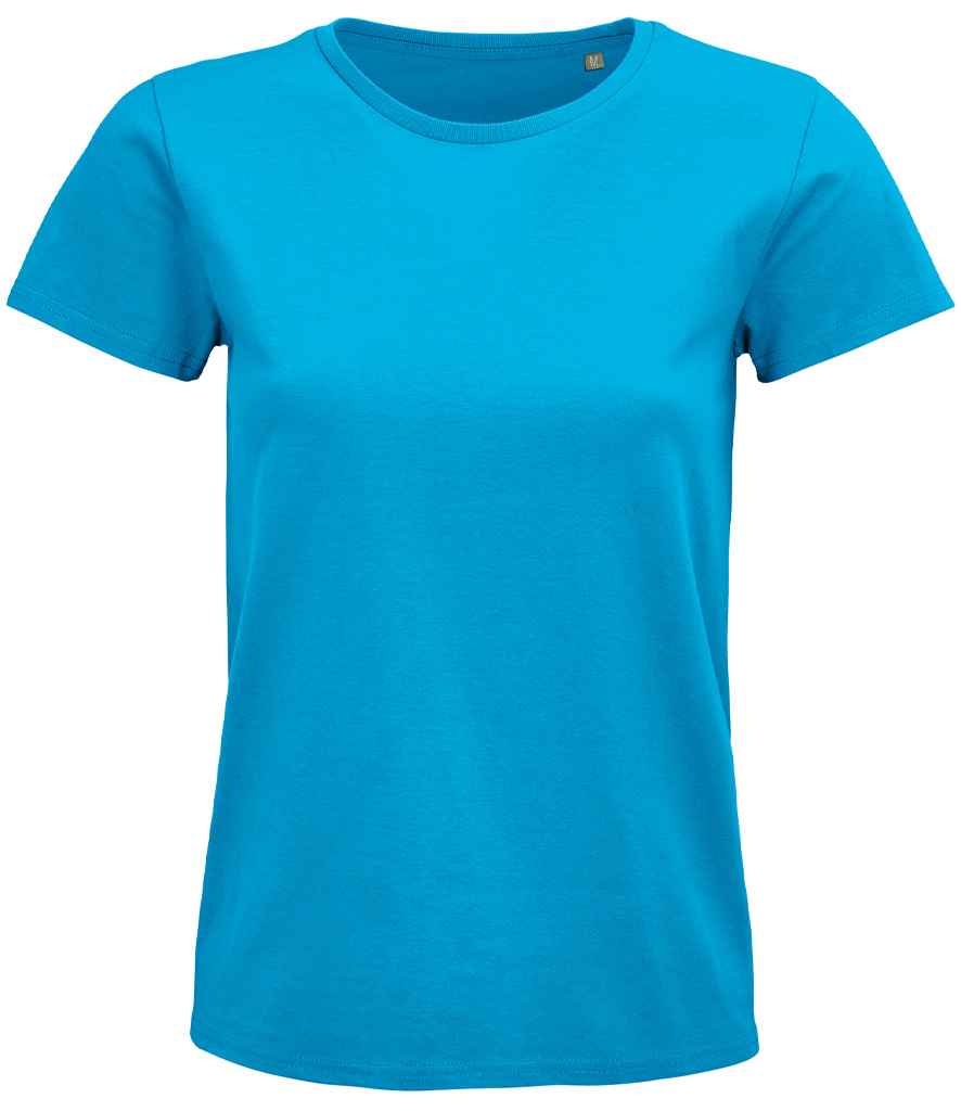 SOL'S Ladies Pioneer Organic T-Shirt - Aqua