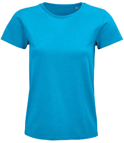SOL'S Ladies Pioneer Organic T-Shirt - Aqua