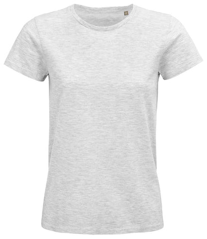 SOL'S Ladies Pioneer Organic T-Shirt - Ash