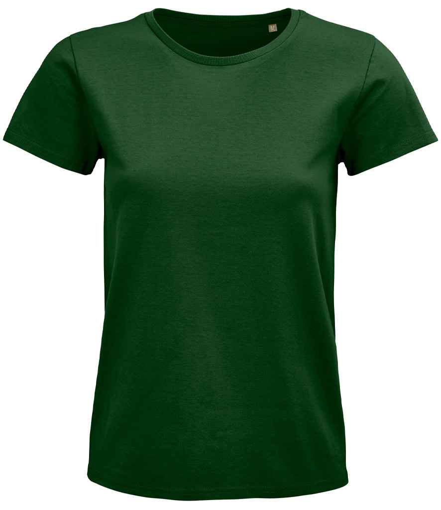 SOL'S Ladies Pioneer Organic T-Shirt - Bottle Green