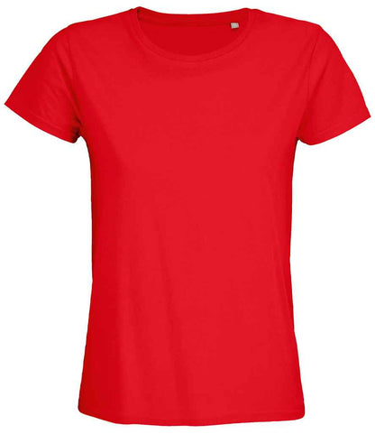 SOL'S Ladies Pioneer Organic T-Shirt - Bright Red