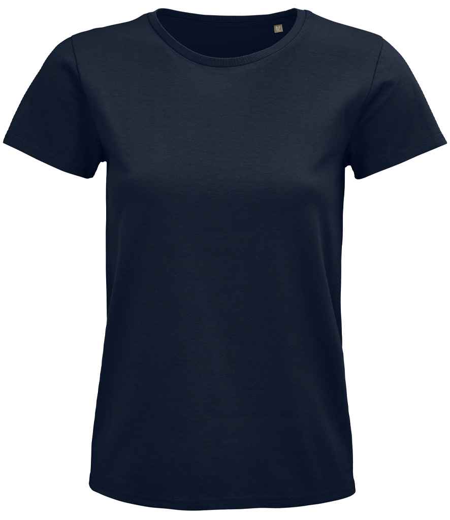 SOL'S Ladies Pioneer Organic T-Shirt - French Navy