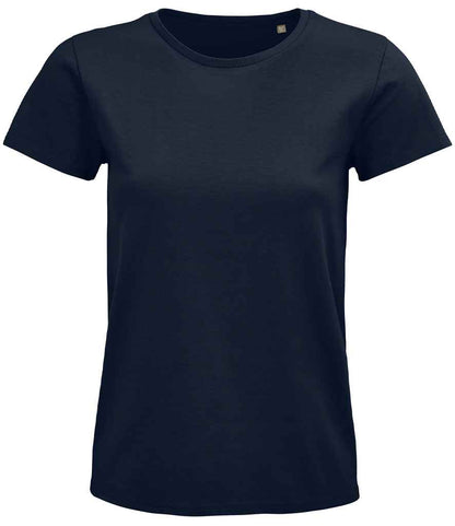 SOL'S Ladies Pioneer Organic T-Shirt - French Navy