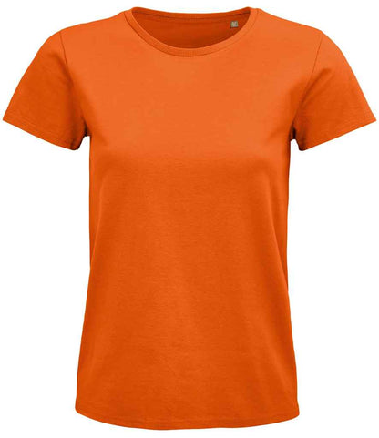 SOL'S Ladies Pioneer Organic T-Shirt - Orange