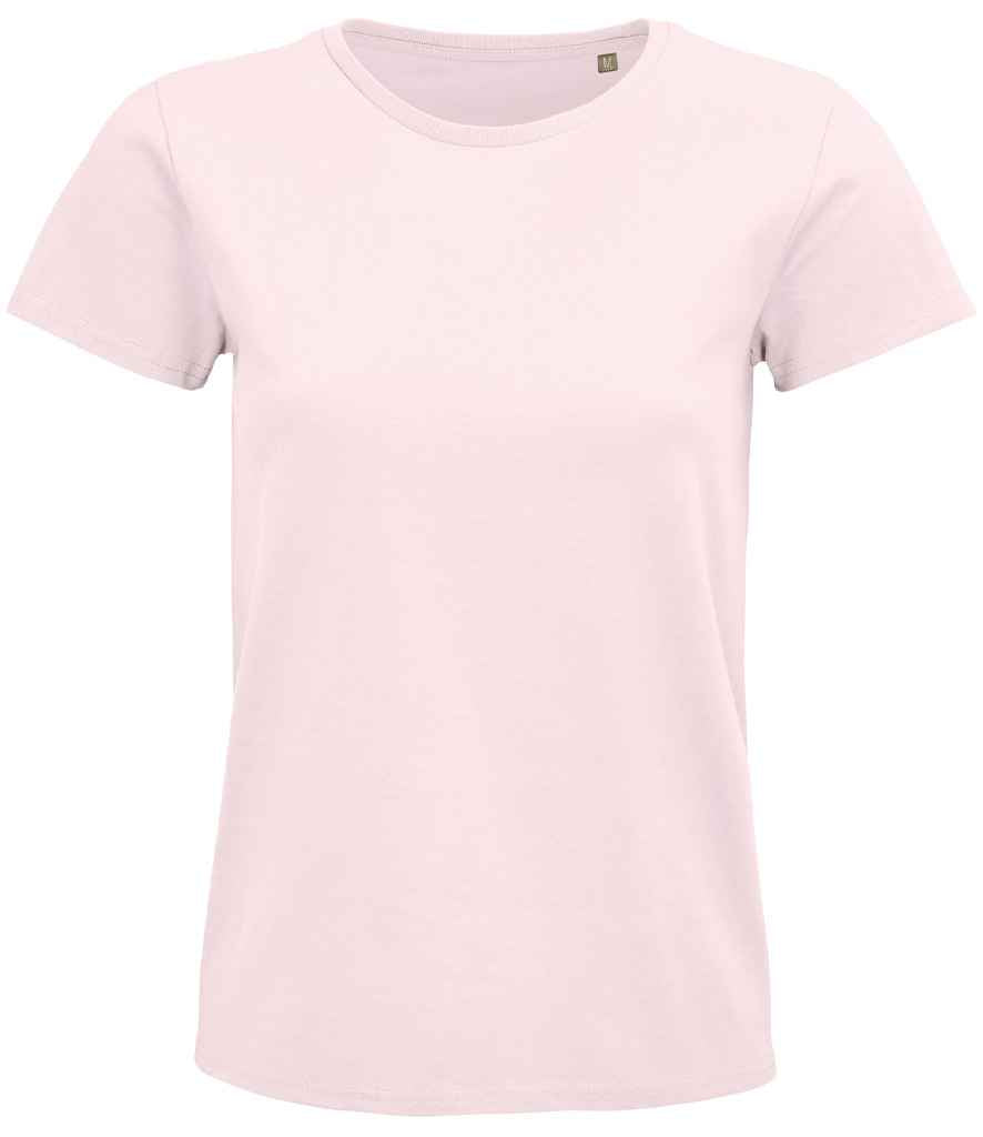 SOL'S Ladies Pioneer Organic T-Shirt - Pale Pink
