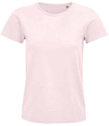SOL'S Ladies Pioneer Organic T-Shirt - Pale Pink