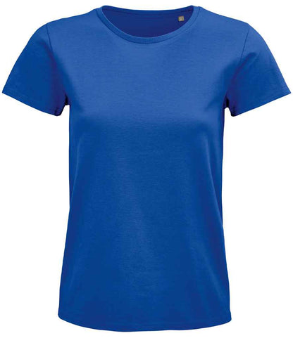 SOL'S Ladies Pioneer Organic T-Shirt - Royal Blue