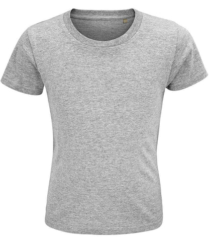SOL'S Kids Crusader Organic T-Shirt - Grey Marl
