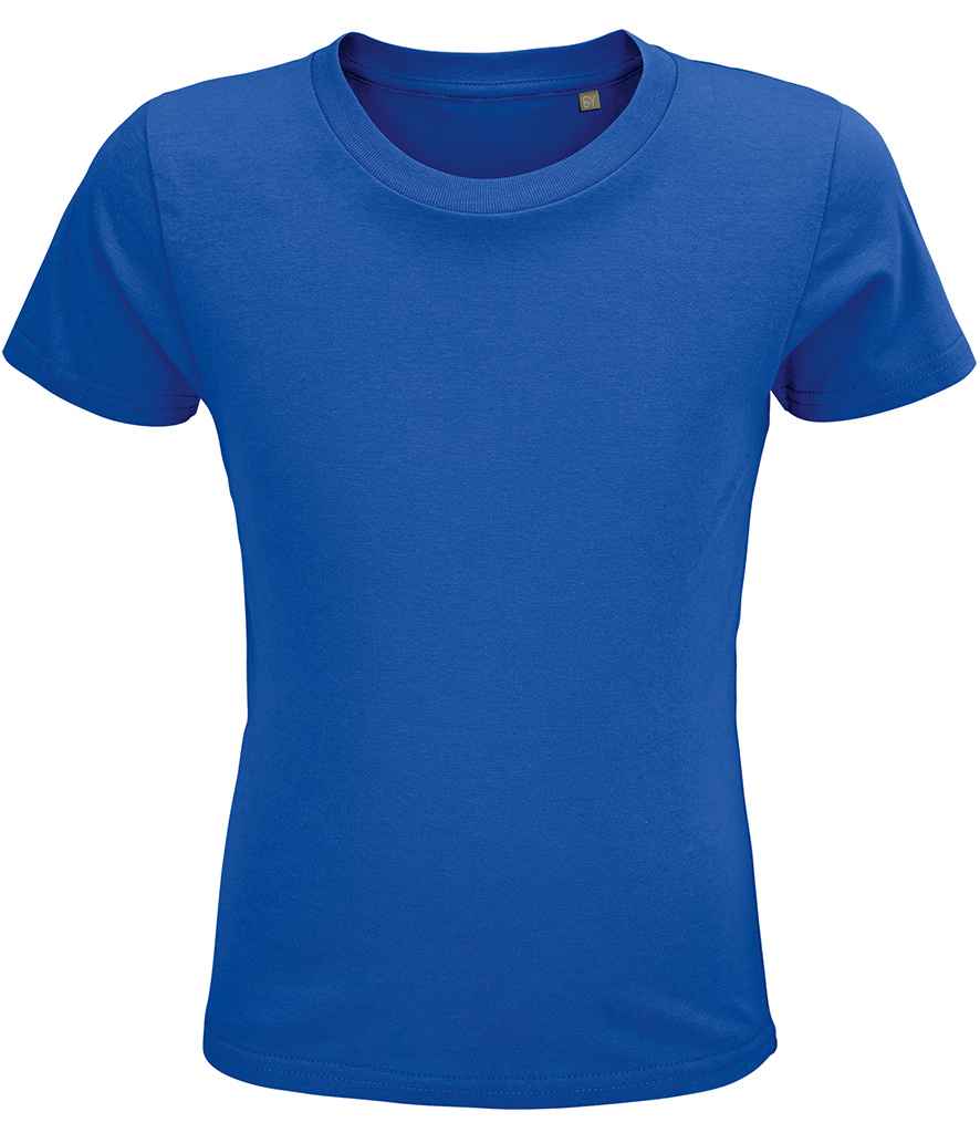SOL'S Kids Crusader Organic T-Shirt in Royal Blue