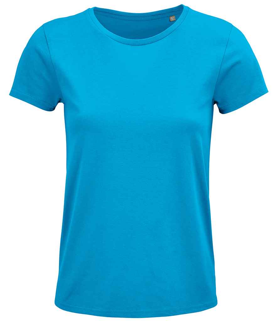 SOL'S Ladies Crusader Organic T-Shirt - Aqua