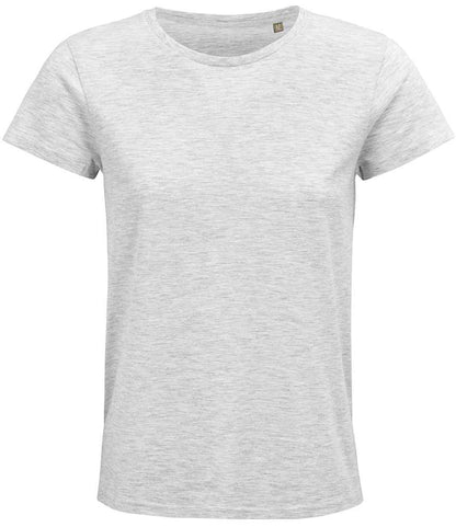 SOL'S Ladies Crusader Organic T-Shirt - Ash