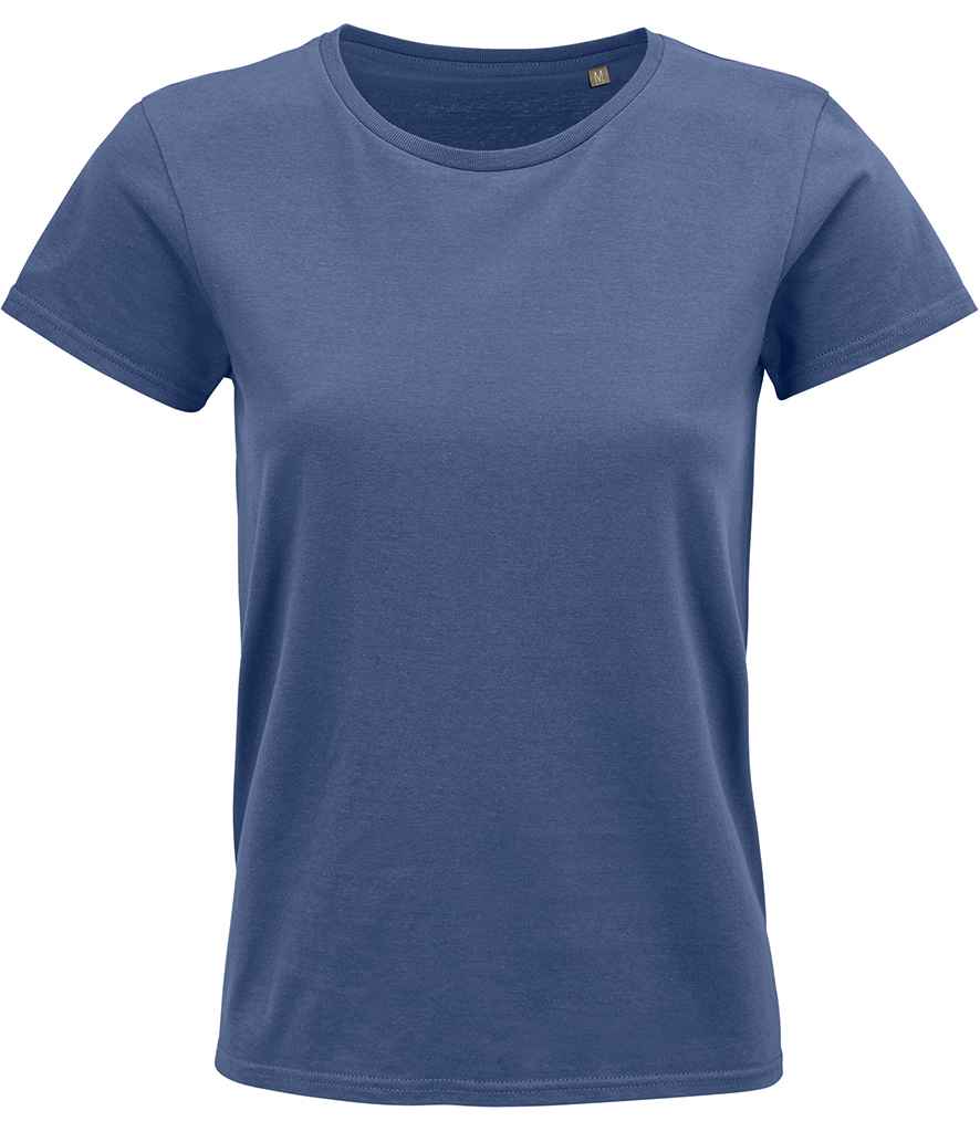 SOL'S Ladies Crusader Organic T-Shirt - Denim
