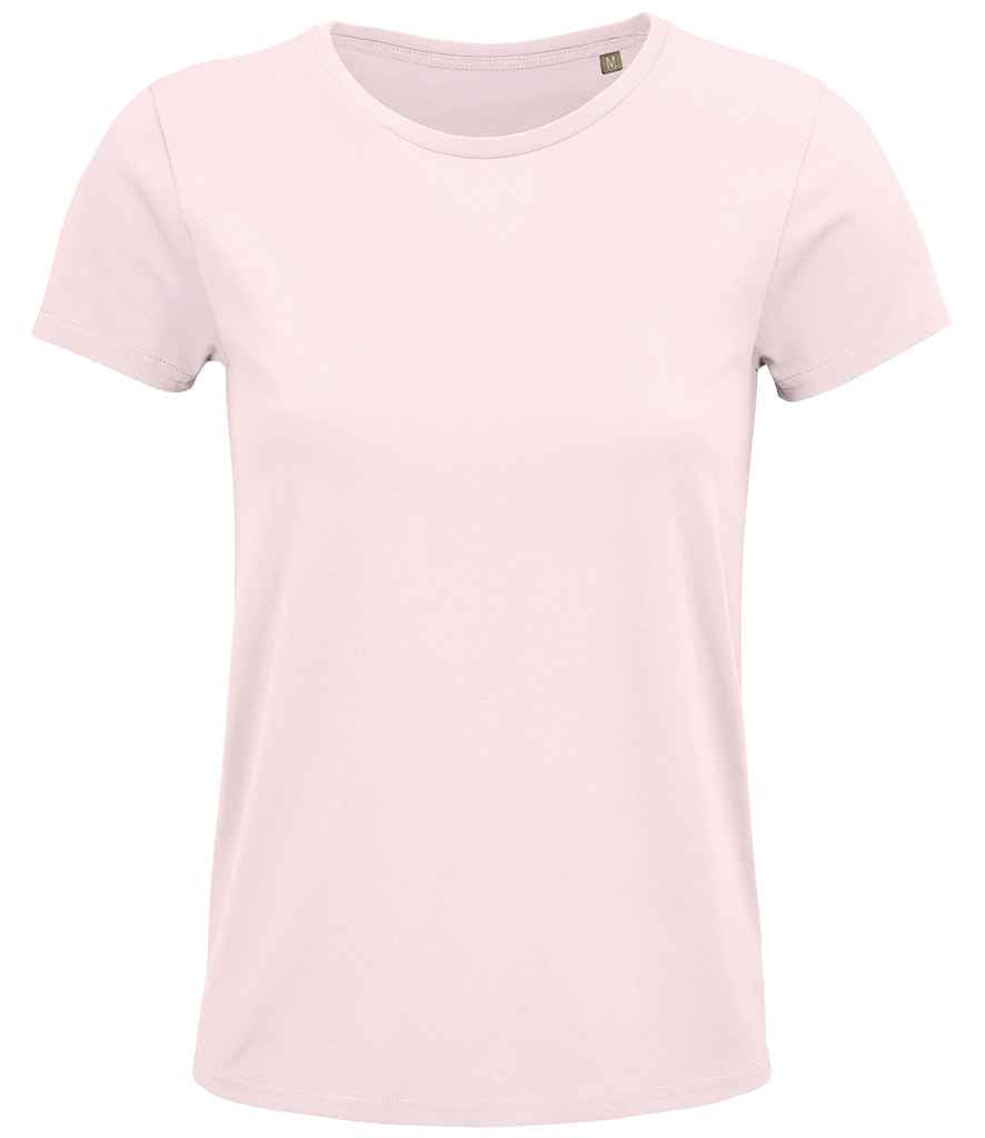 SOL'S Ladies Crusader Organic T-Shirt - Pale Pink