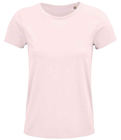 SOL'S Ladies Crusader Organic T-Shirt - Pale Pink