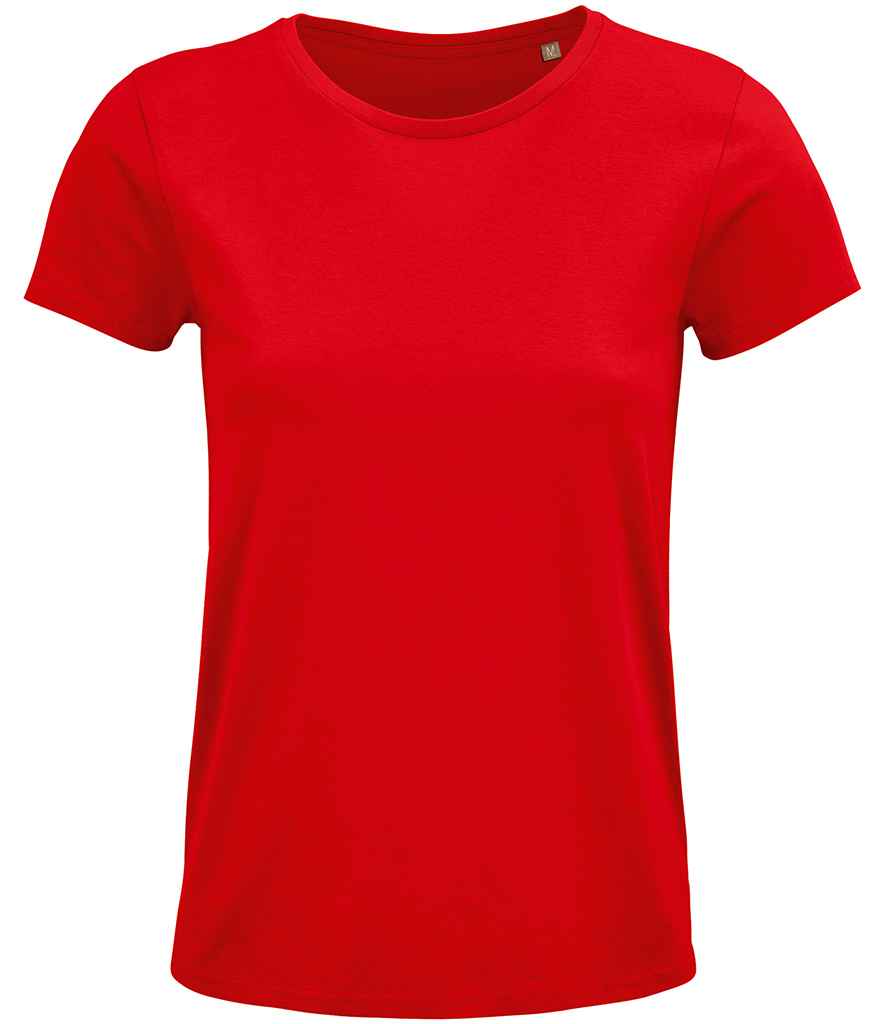 SOL'S Ladies Crusader Organic T-Shirt - Red