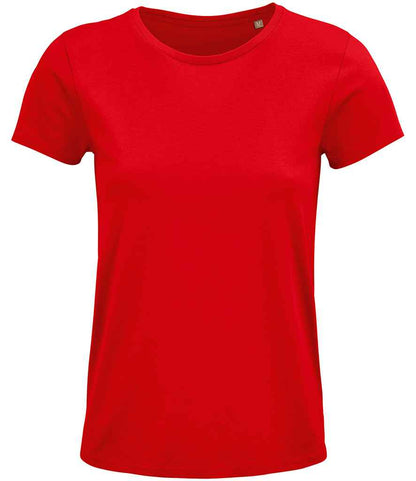 SOL'S Ladies Crusader Organic T-Shirt - Red