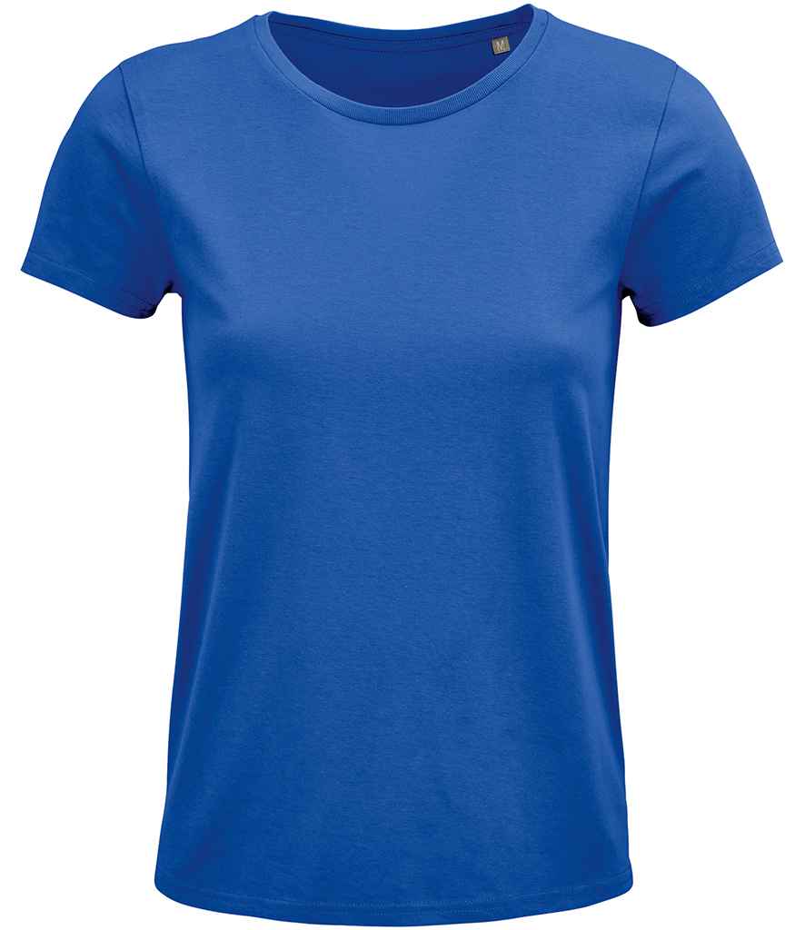SOL'S Ladies Crusader Organic T-Shirt - Royal Blue