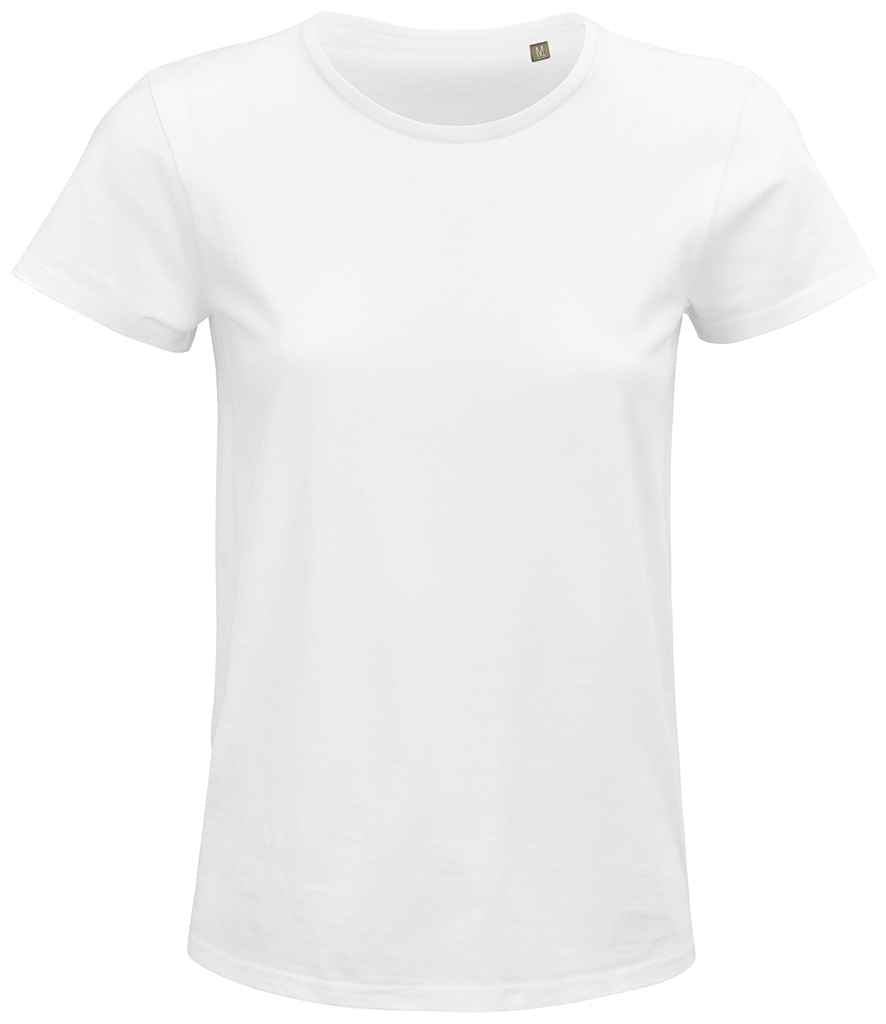 SOL'S Ladies Crusader Organic T-Shirt - White