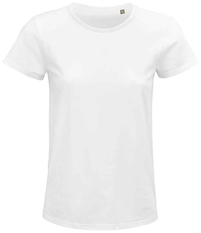 SOL'S Ladies Crusader Organic T-Shirt - White
