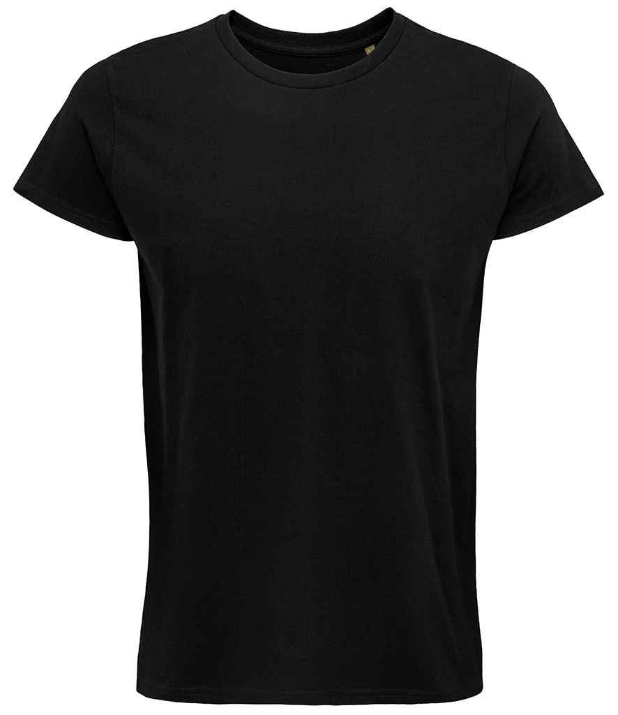 SOL'S Crusader Organic T-Shirt in Deep Black
