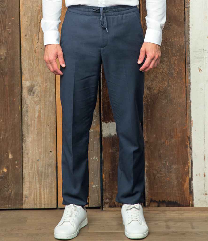 NEOBLU Germain Elasticated Waist Trousers - model image