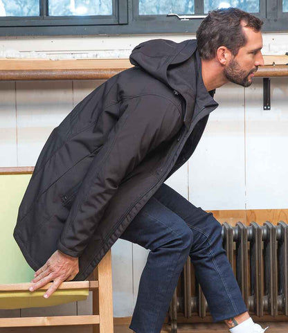 NEOBLU Achille Long Soft Shell Jacket - Deep Black
