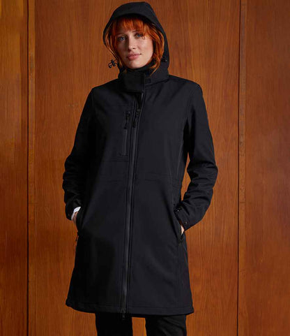 NEOBLU Ladies Achille Long Soft Shell Jacket - Deep Black