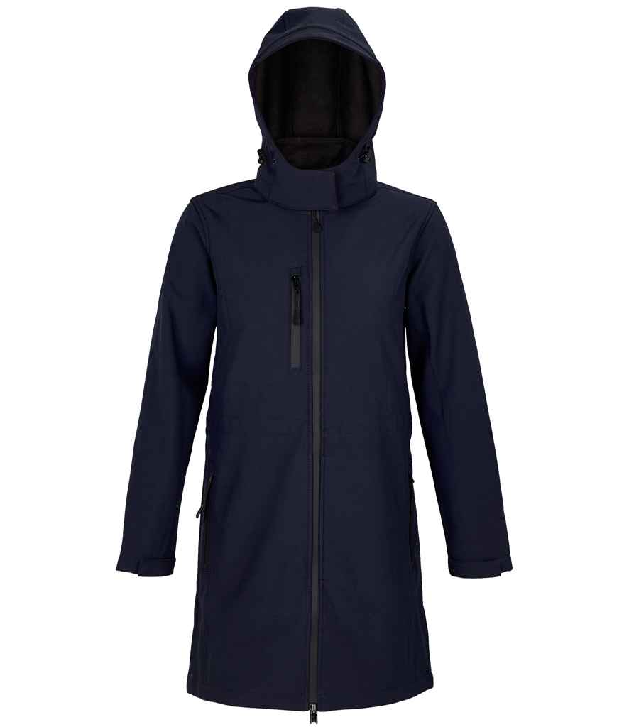 NEOBLU Ladies Achille Long Soft Shell Jacket in Night Blue