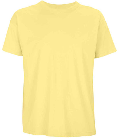 SOL'S Boxy Oversized Organic T-Shirt - Light Yellow