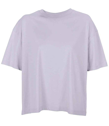 SOL'S Ladies Boxy Oversized Organic T-Shirt - Lilac
