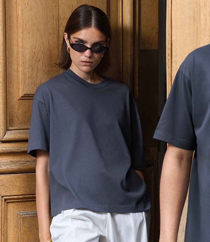 SOL'S Ladies Boxy Oversized Organic T-Shirt - Mouse Grey