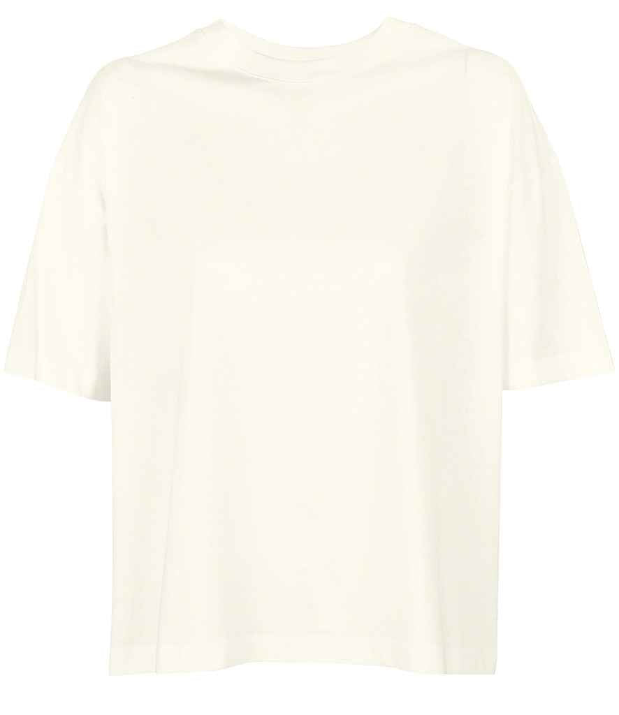 SOL'S Ladies Boxy Oversized Organic T-Shirt - Off White